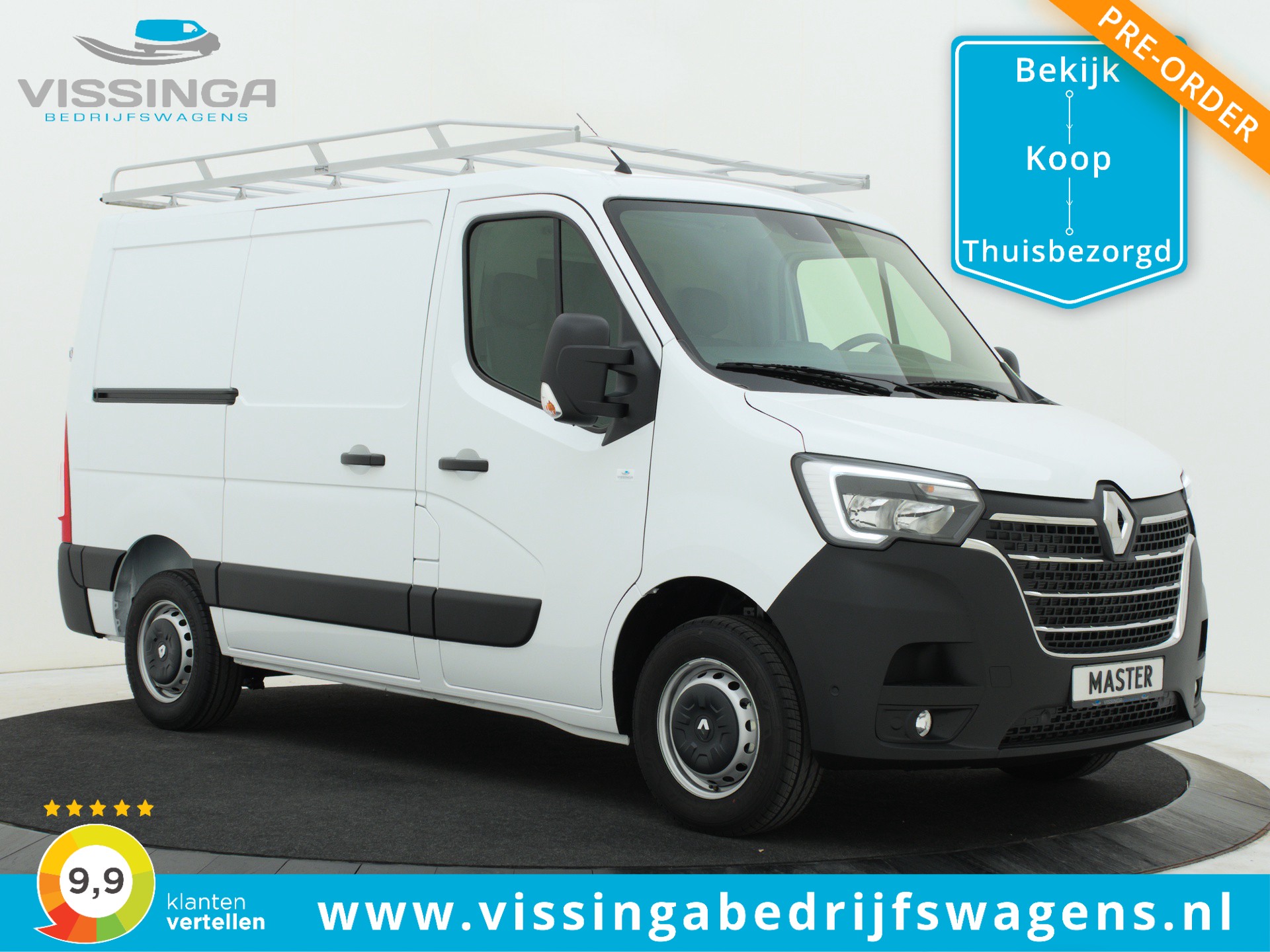 Renault Master T28 2.3 dCi L1H1 135 pk Twin-Turbo