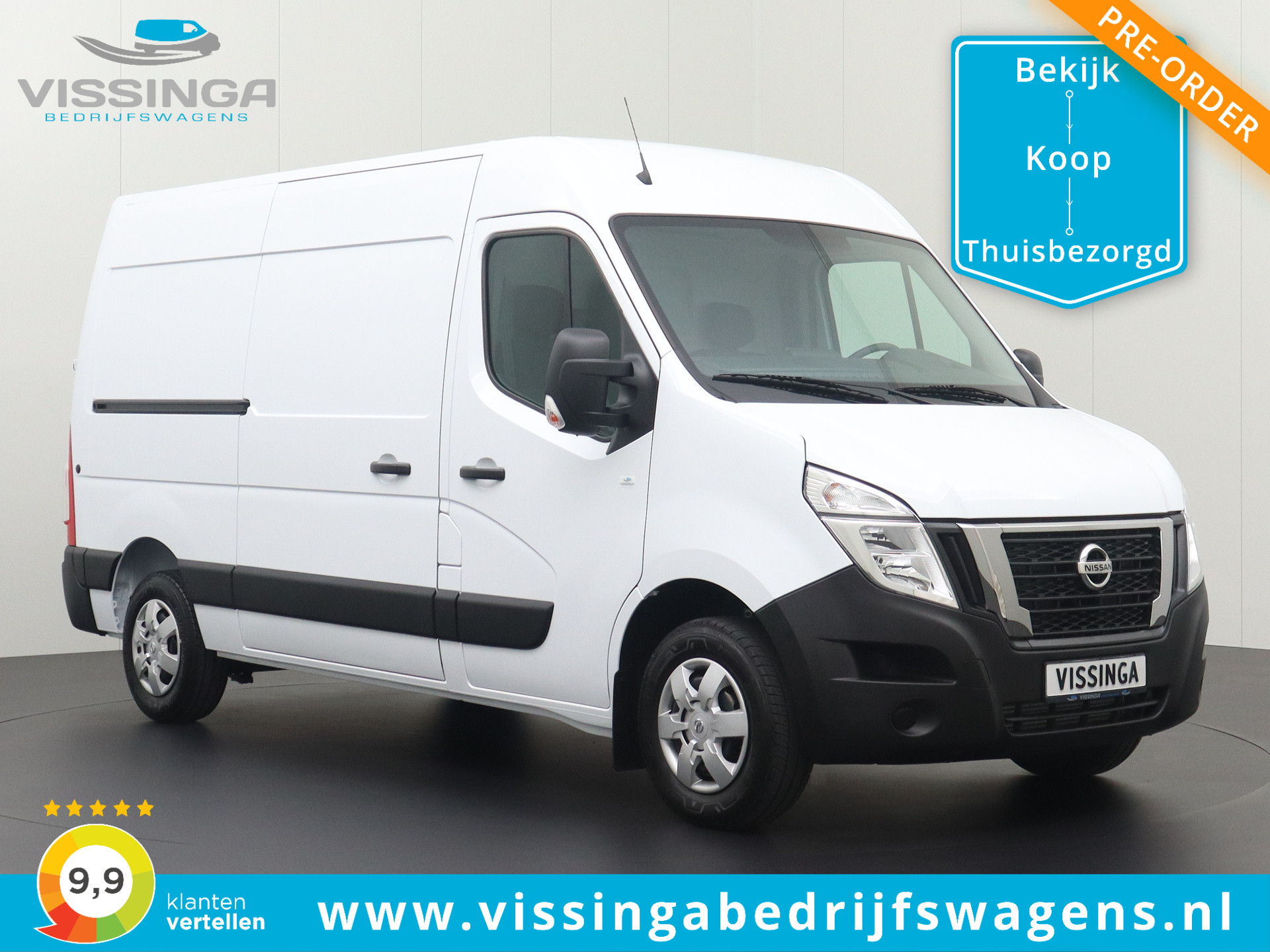 Nissan Interstar T35 2.3 dCi L2H2 135 pk Twin-Turbo