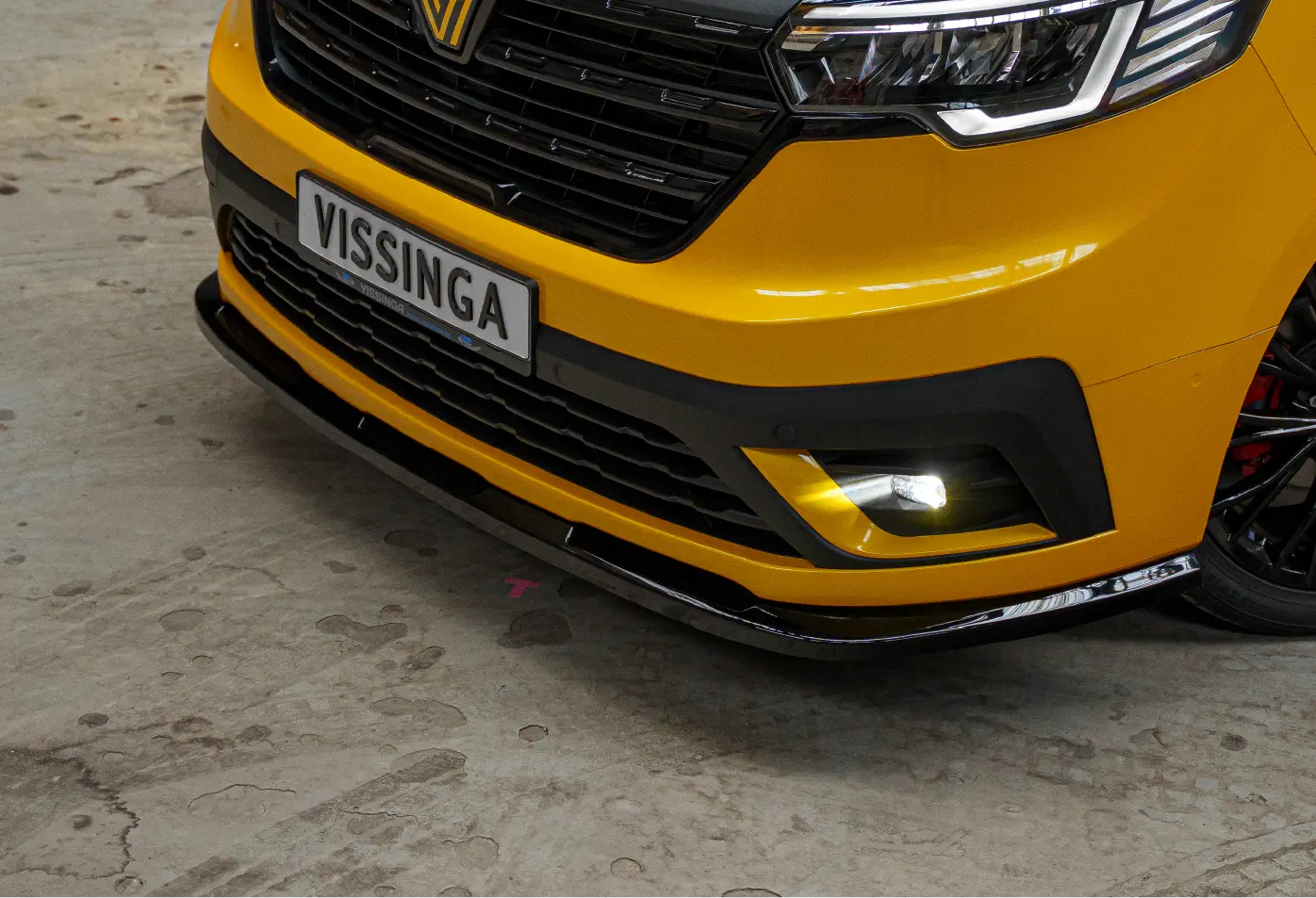 Renault Trafic onderspoiler