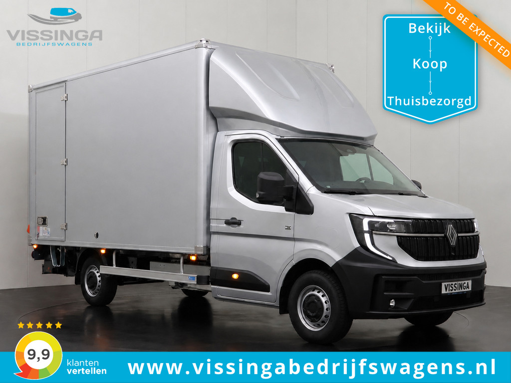 Renault Master E-Tech Bakwagen zilver 420x211x232 (20.5m3) 87 kWh
