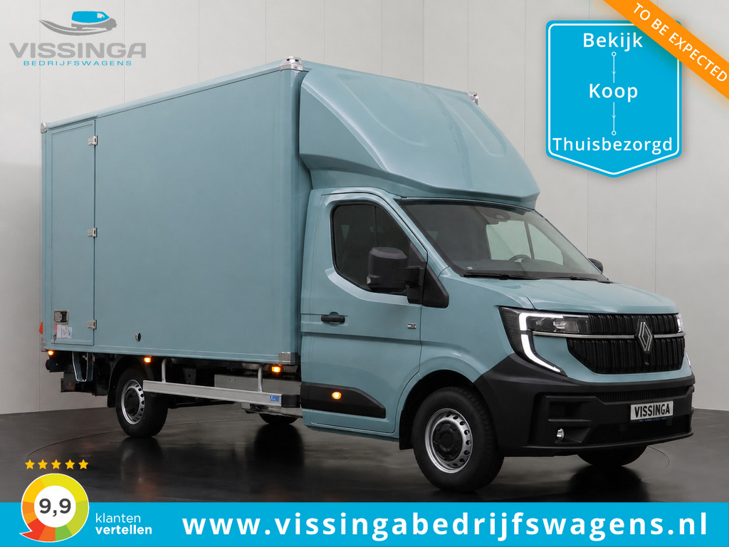 Renault Master E-Tech Bakwagen blue agave 420x211x232 (20.5m3) 87 kWh