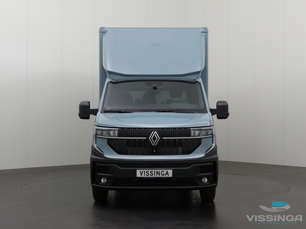 Renault Master E-Tech Bakwagen blue agave 420x211x232 (20.5m3) 87 kWh