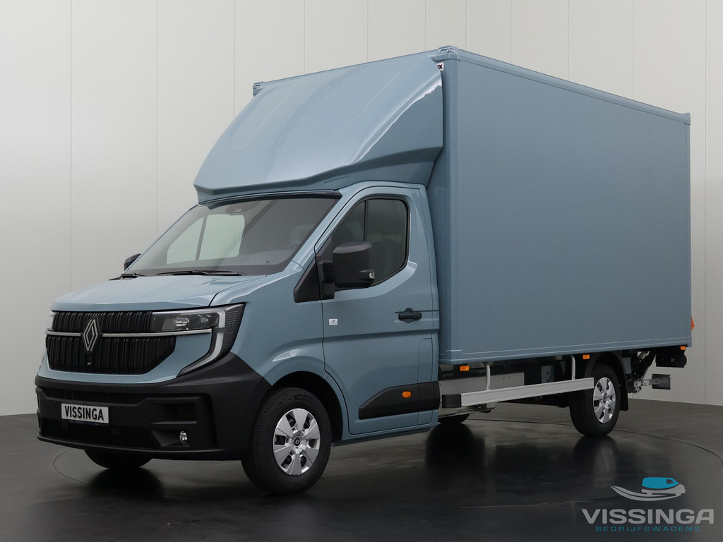 Renault Master E-Tech Bakwagen blue agave 420x211x232 (20.5m3) 87 kWh