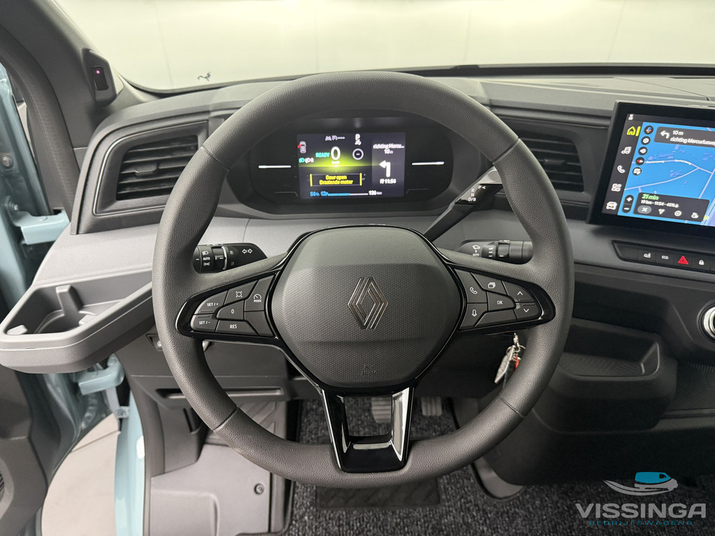 Renault Master E-Tech Bakwagen blue agave 420x211x232 (20.5m3) 87 kWh