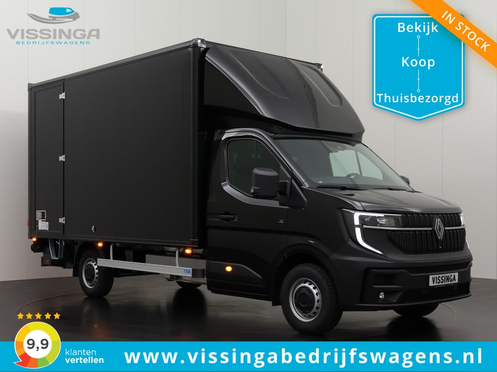 Renault Master E-Tech Bakwagen zwart 420x211x232 (20.5m3) 87 kWh