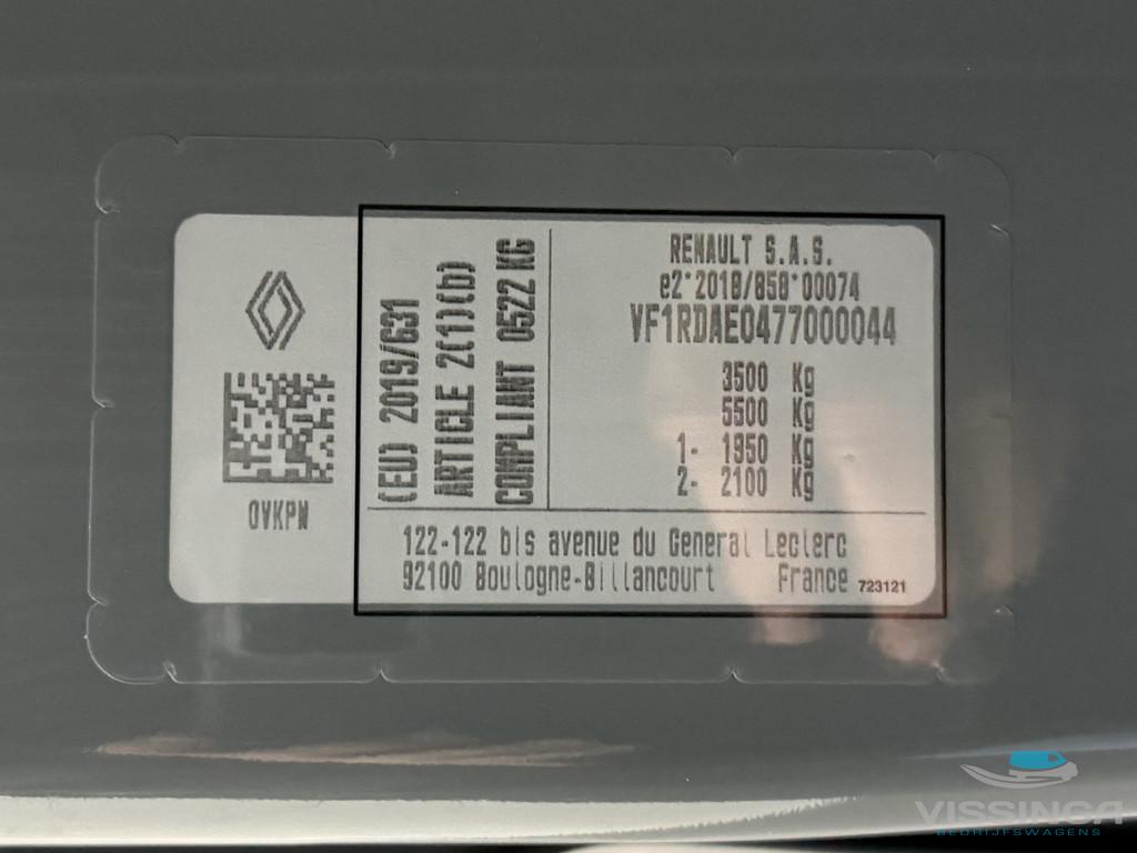 Renault Master E-Tech L2H2 Long Range Advance 87 kWh