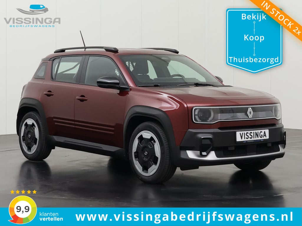 Renault 4 E-Tech Evolution Comfort Range Van Rood