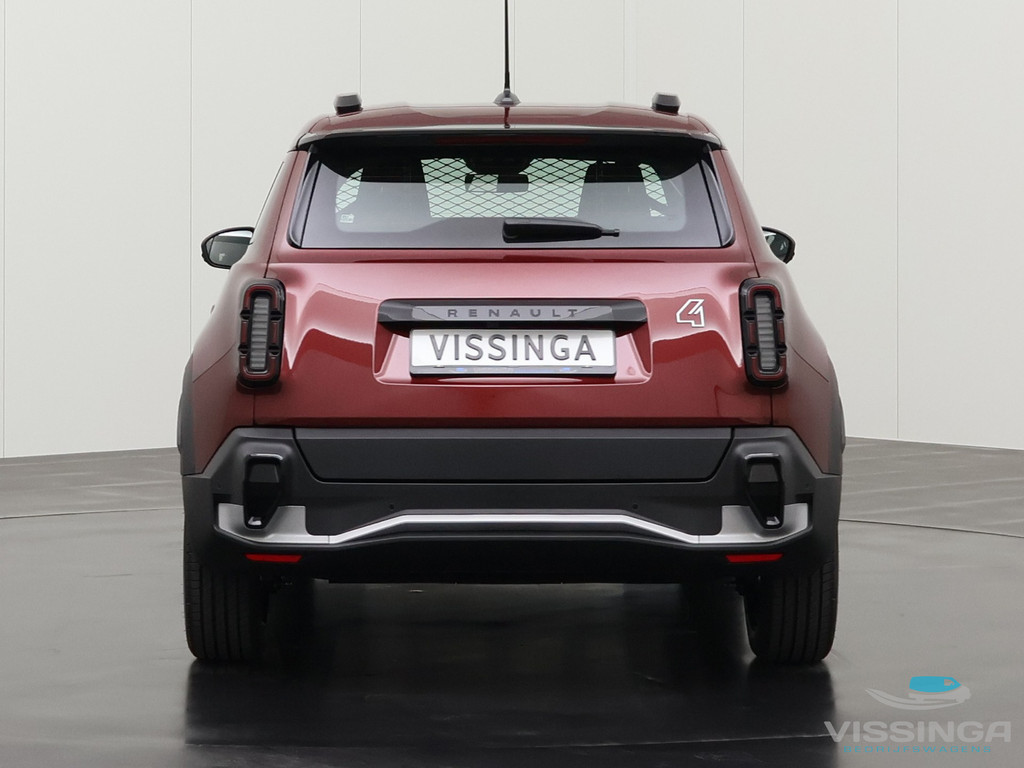 Renault 4 E-Tech Evolution Comfort Range Van Rood