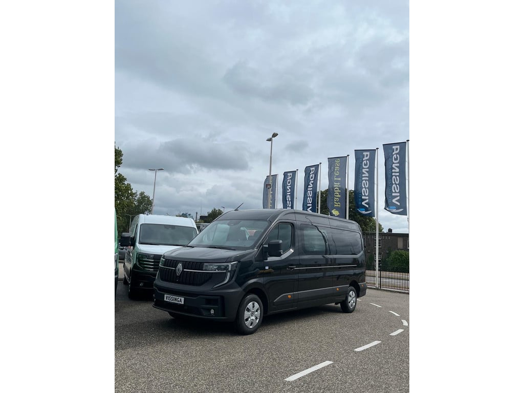 Renault Master 2.0 dCi 170 pk L3H2 Dubbel Cabine Automaat zwart