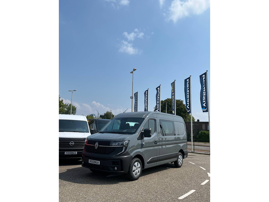 Renault Master 2.0 dCi 170 pk L2H2 Dubbel Cabine Automaat grijs