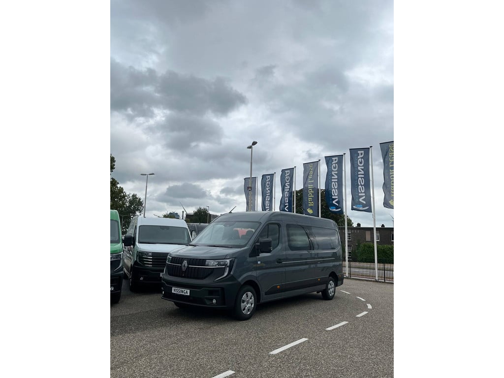 Renault Master 2.0 dCi 170 pk L3H2 Dubbel Cabine Automaat grijs