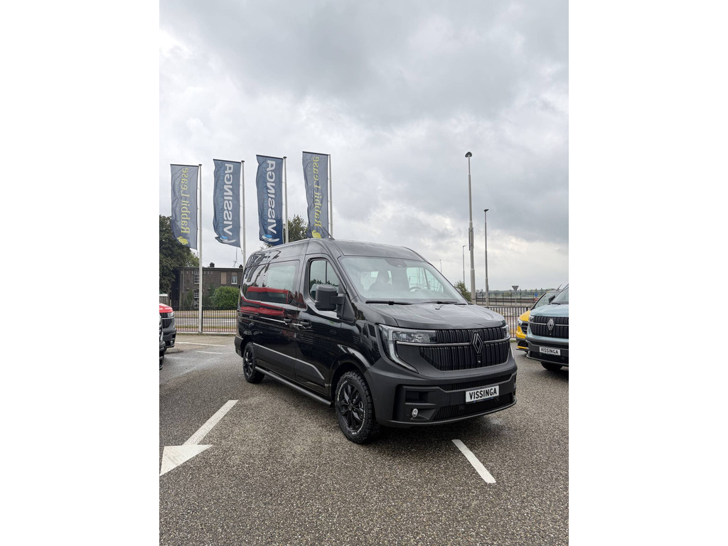 Renault Master 2.0 dCi 170 pk L2H2 Dubbel Cabine Automaat zwart
