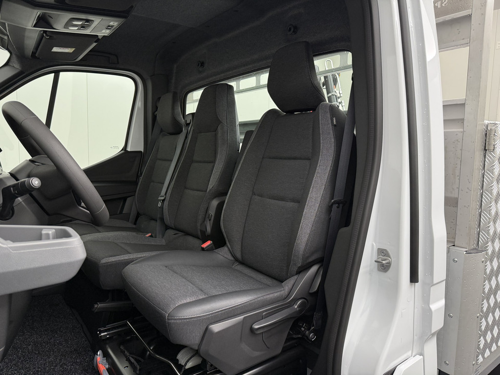 Renault Master E-Tech Open laadbak + HIAB kraan + trekhaak
