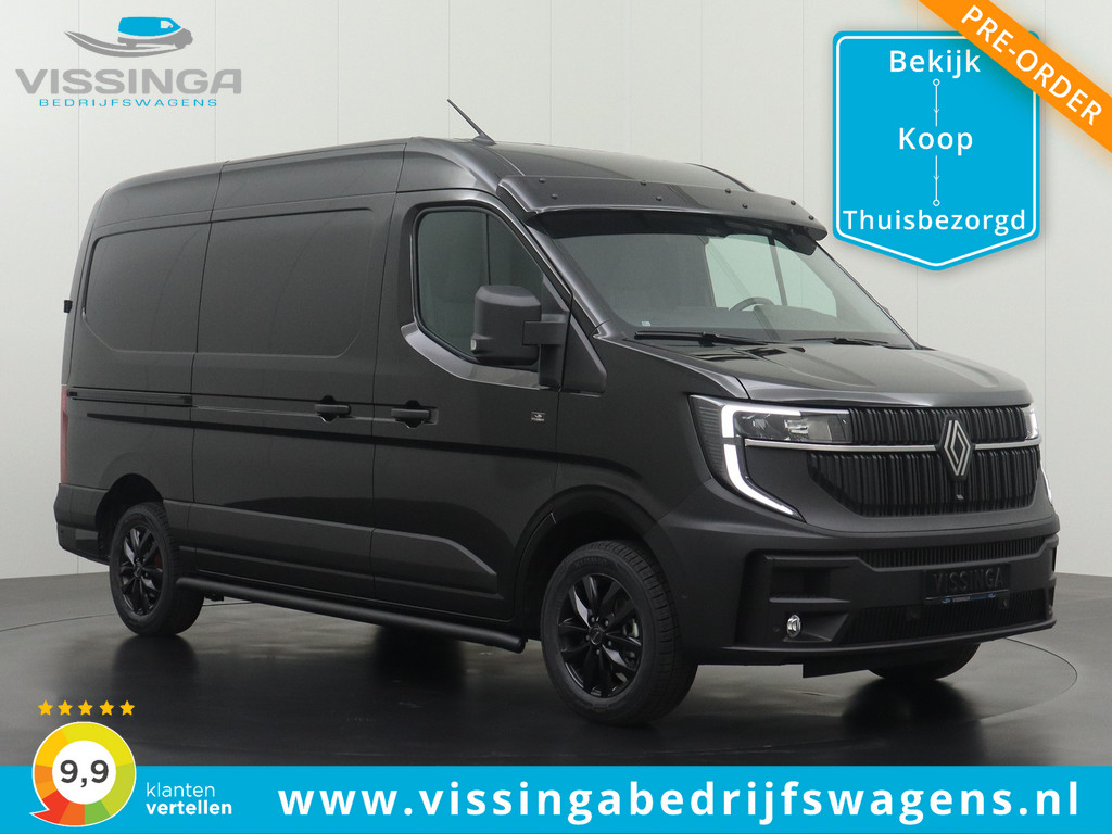 Renault Master E-Tech L2H2 Long Range Vissinga Special 87 kWh Zwart